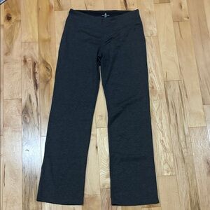Tuff Athletics Charcoal and Black yoga pants